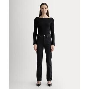 Everlane Women's Way-High® Slim Jean in Coal, Size 29, Cotton/Denim